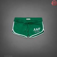 dames abercrombie athletic shorts new york groen wit lichtrood Echt Goedkoop p80dw703